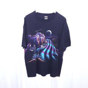 Vintage Habitat Signal Sports 1994 Single Stitch Tee Adobe Moonlight